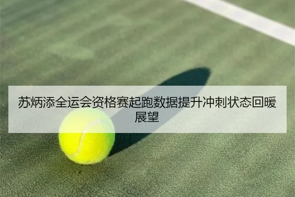 苏炳添全运会资格赛起跑数据提升冲刺状态回暖展望